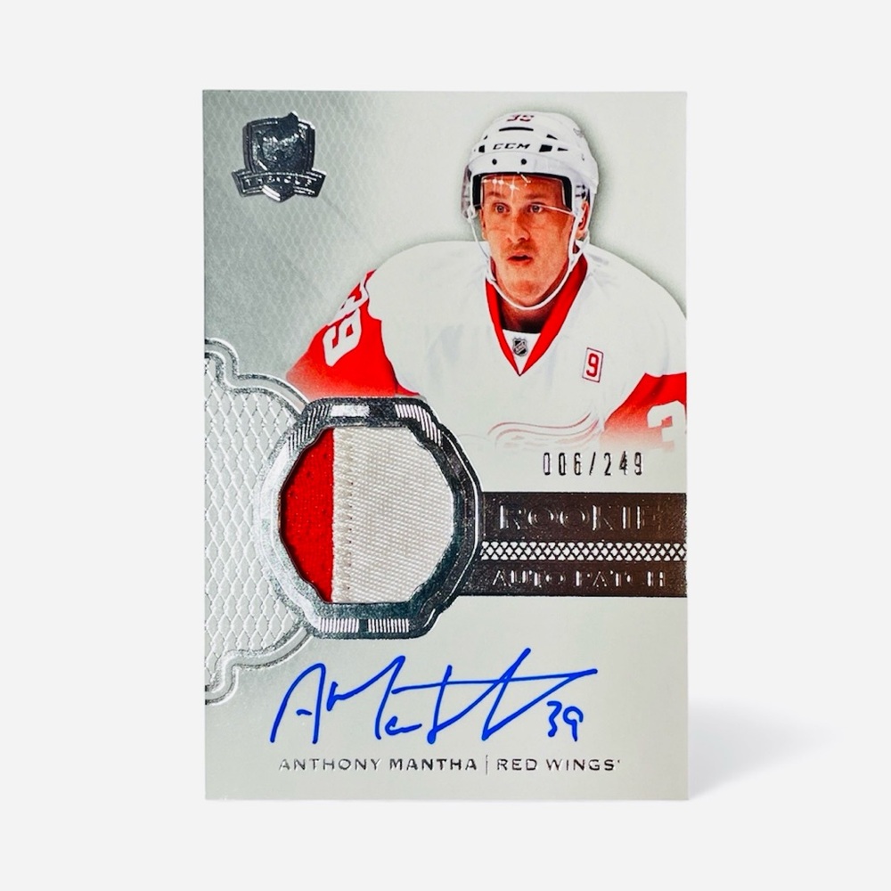 Anthony Mantha Cup RPA 006/249 Rookie Upper Deck Detroit Red Wings NHL